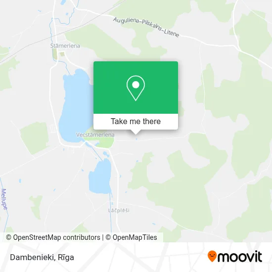 Dambenieki map
