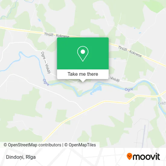 Dindoņi map