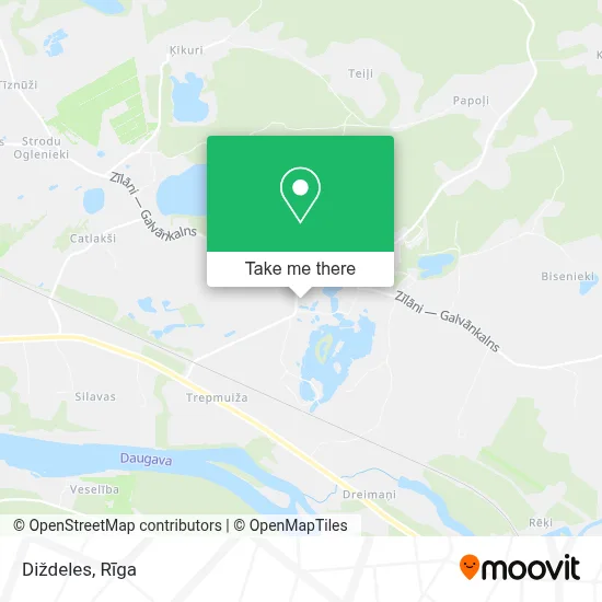 Diždeles map