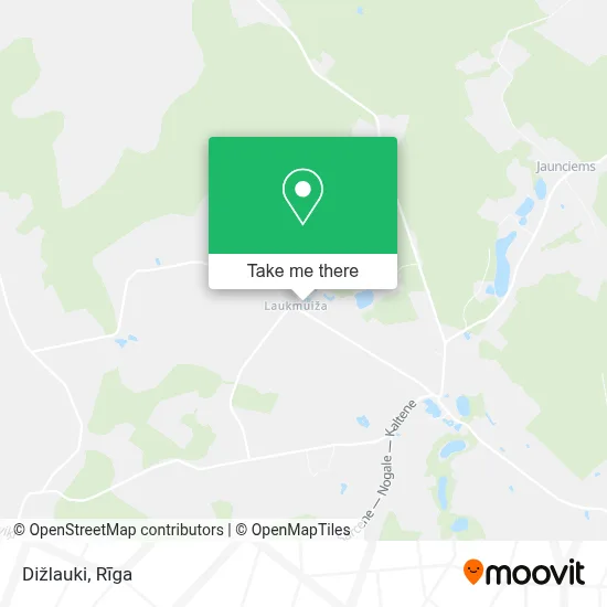 Dižlauki map