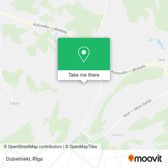 Dobelnieki map