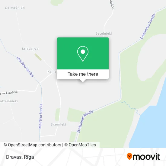 Dravas map