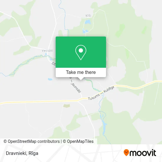 Dravnieki map