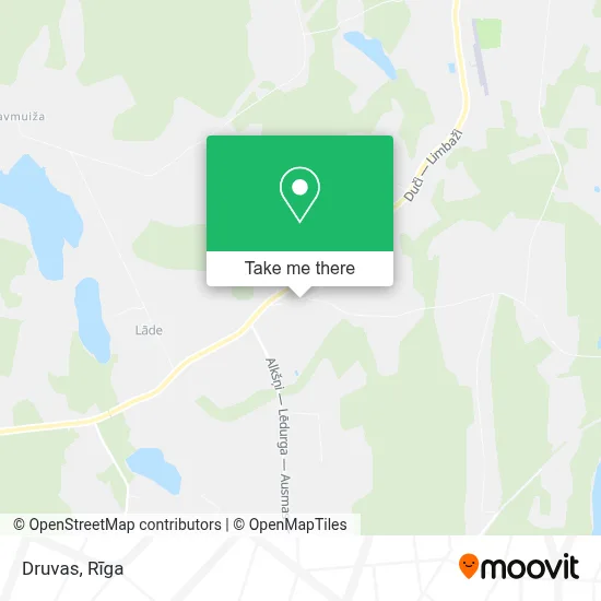 Druvas map