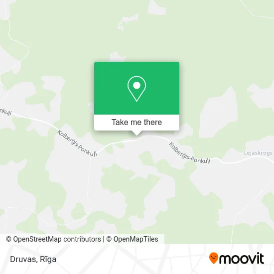 Druvas map