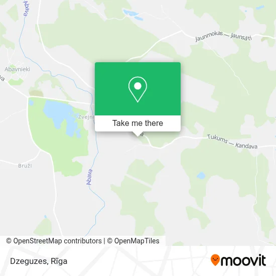 Dzeguzes map