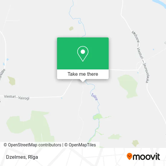 Dzelmes map