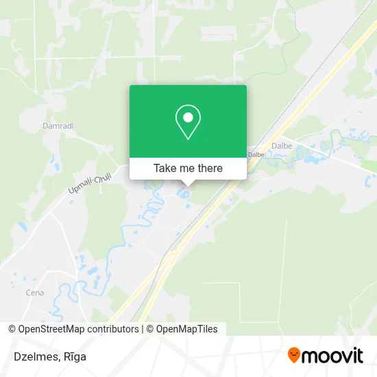 Dzelmes map