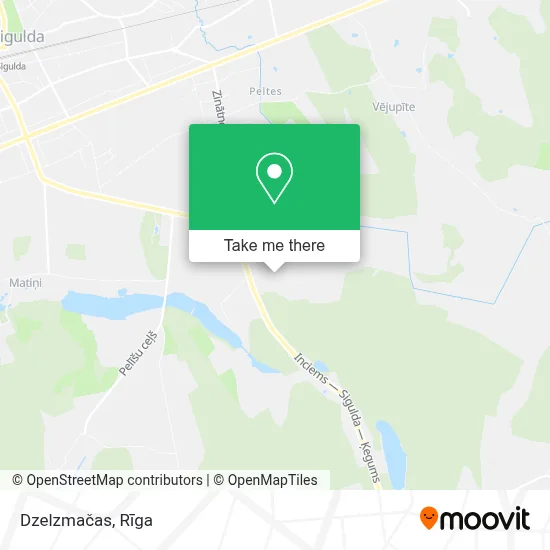 Dzelzmačas map