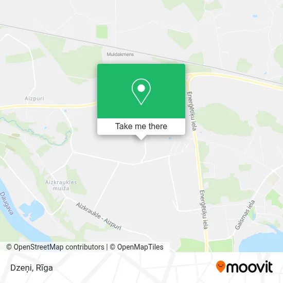 Dzeņi map