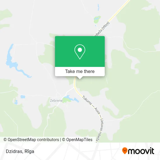 Dzidras map