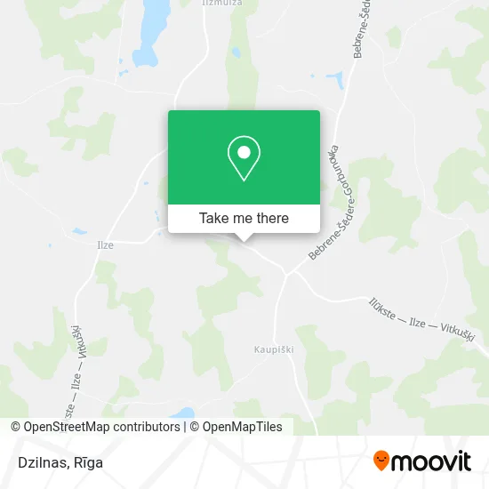 Dzilnas map