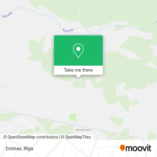 Dzilnas map