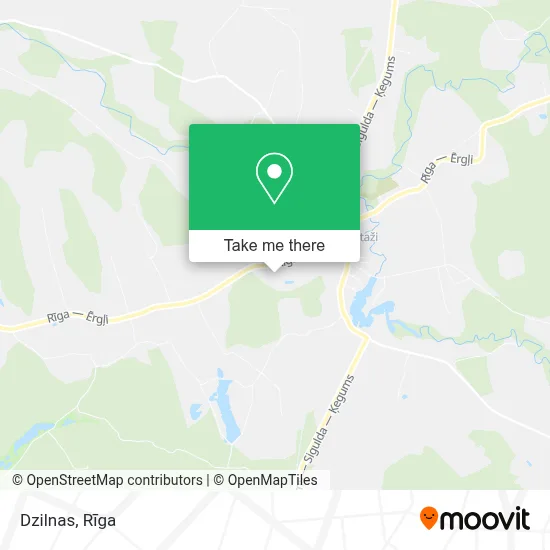Dzilnas map
