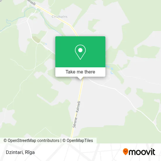 Dzintari map