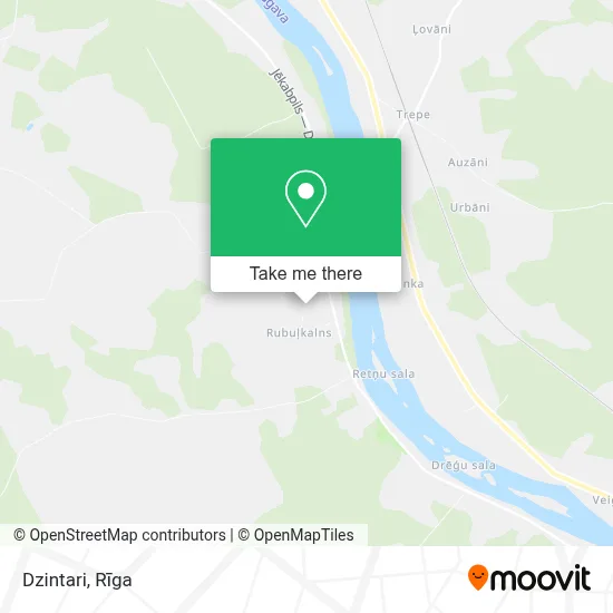 Dzintari map