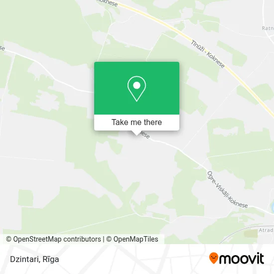 Dzintari map