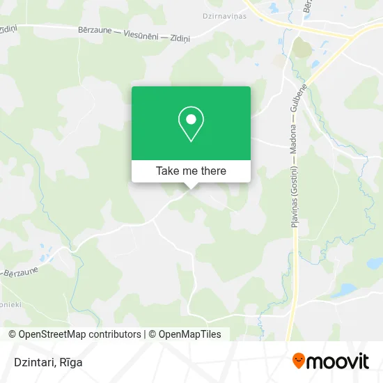 Dzintari map