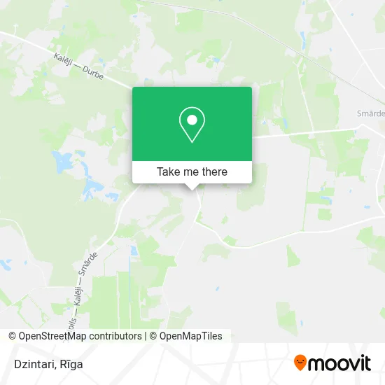 Dzintari map