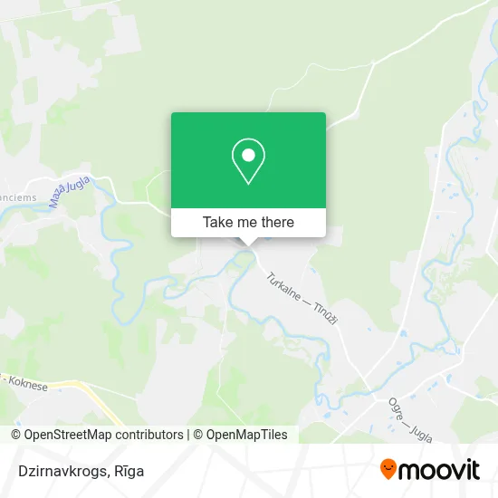 Dzirnavkrogs map