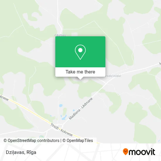 Dziļavas map