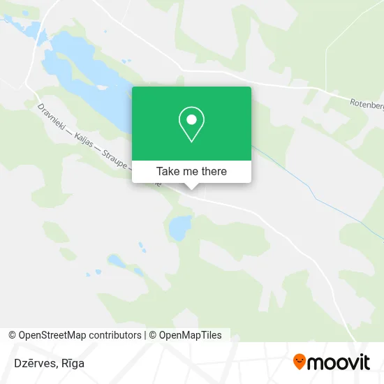 Dzērves map