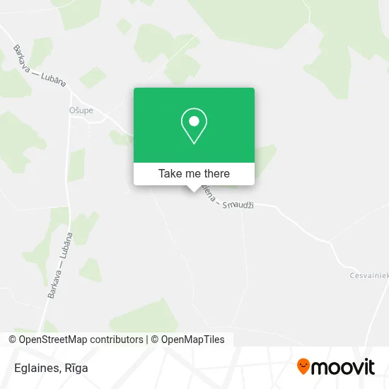 Eglaines map