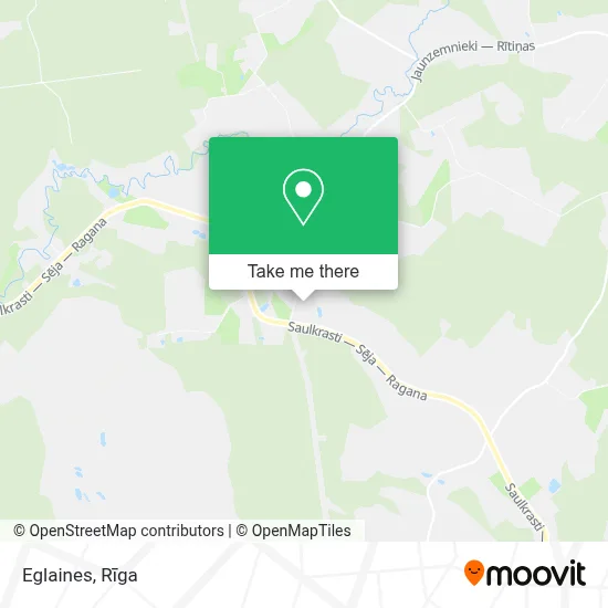 Eglaines map