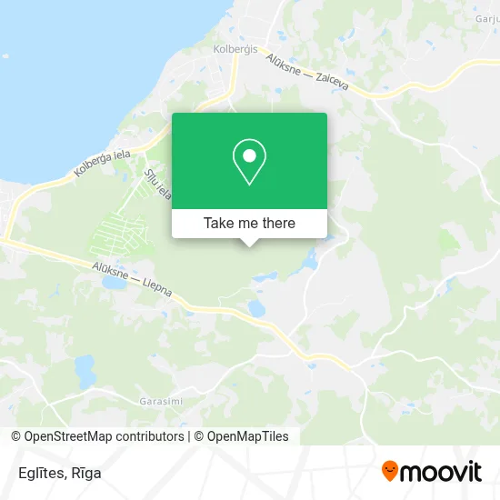 Eglītes map
