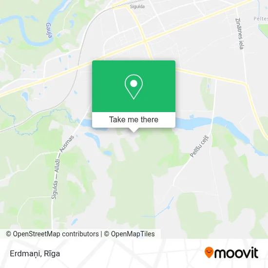 Erdmaņi map