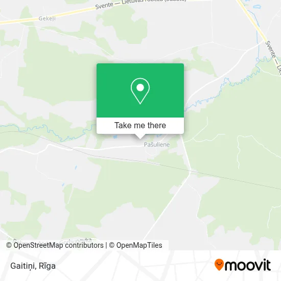 Gaitiņi map