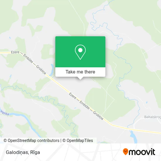 Galodiņas map