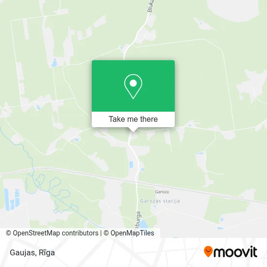 Gaujas map