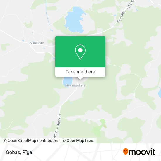 Gobas map