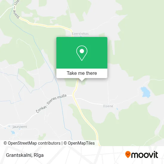 Grantskalni map