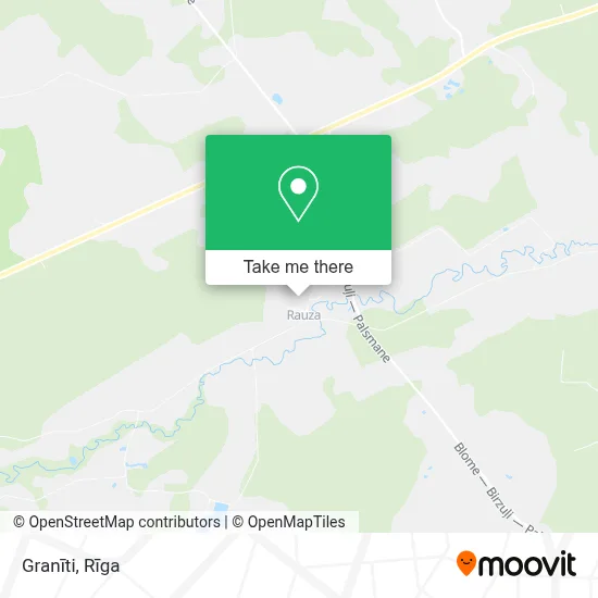Granīti map