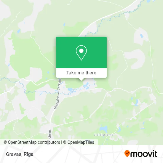 Gravas map