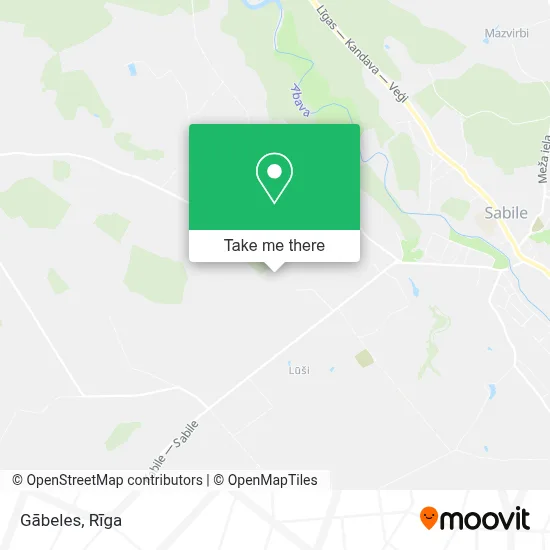 Gābeles map