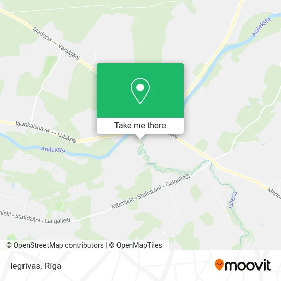 Iegrīvas map