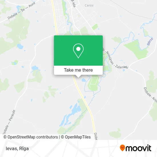 Ievas map
