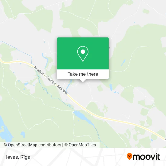 Ievas map