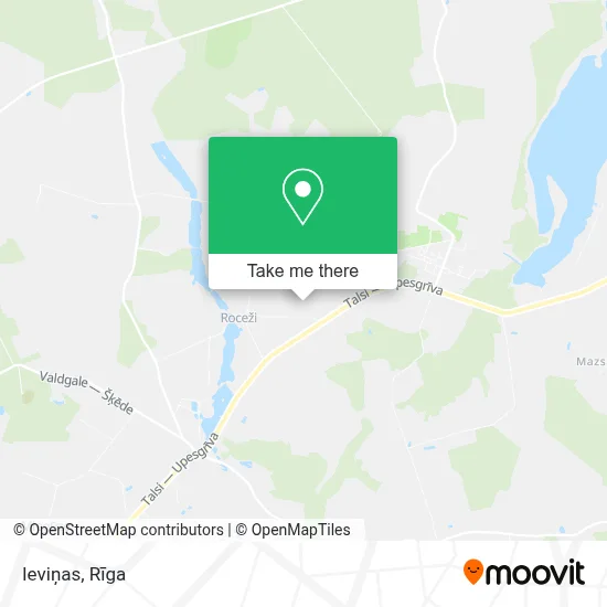 Ieviņas map