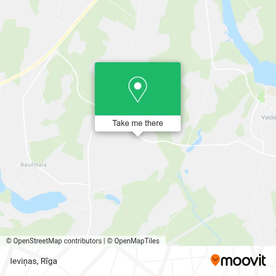 Ieviņas map