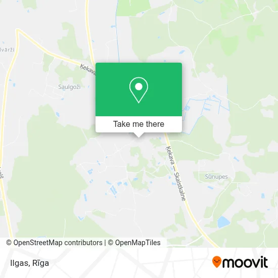 Ilgas map