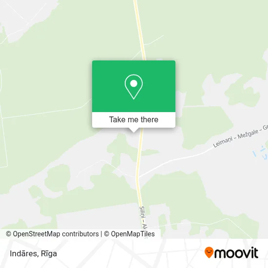 Indāres map
