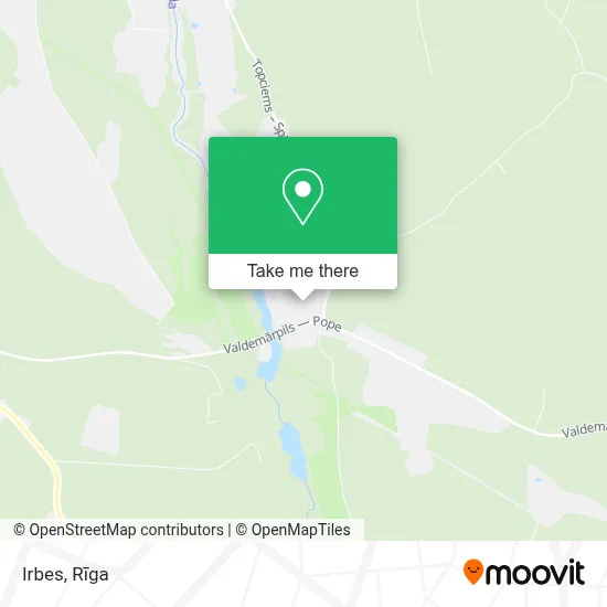 Irbes map