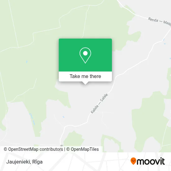 Jaujenieki map