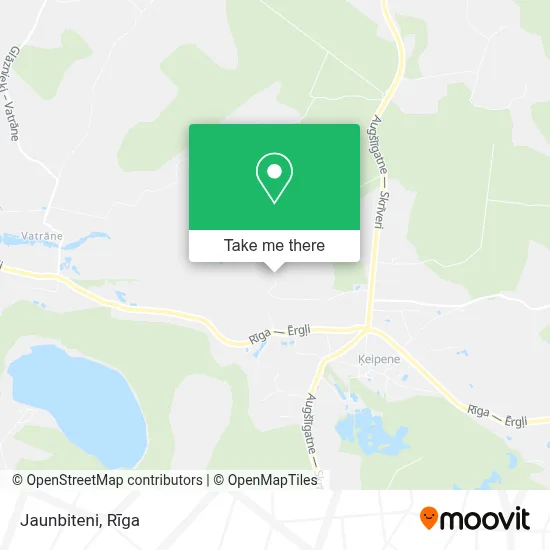 Jaunbiteni map
