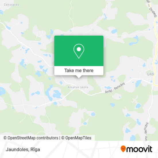 Jaundoles map