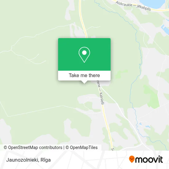 Jaunozolnieki map